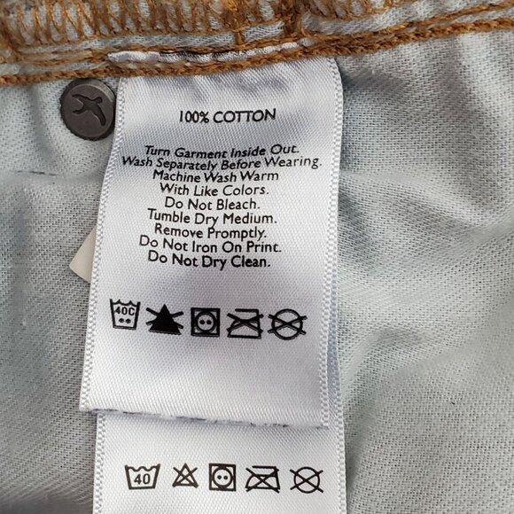 Eddie Bauer Mens Blue Jeans 34x34 Traditional Fit 100% Cotton Denim - Picture 11 of 11